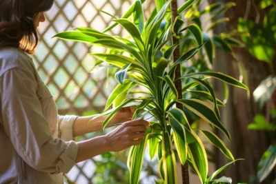 como podar dracaena