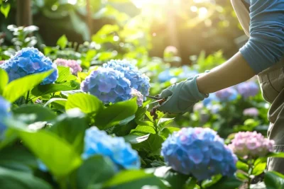 como podar hortensias