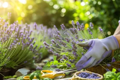 como podar lavanda