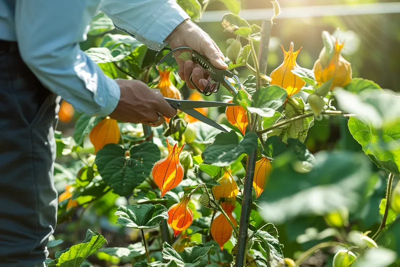 como podar physalis